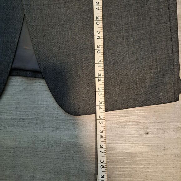 LAUREN RALPH LAUREN Men's Gray 100% WOOL Sport Coat Suit Jacket Blazer 42L - Picture 8 of 16